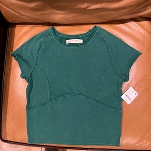 We The Free Green Short Sleeve Tee